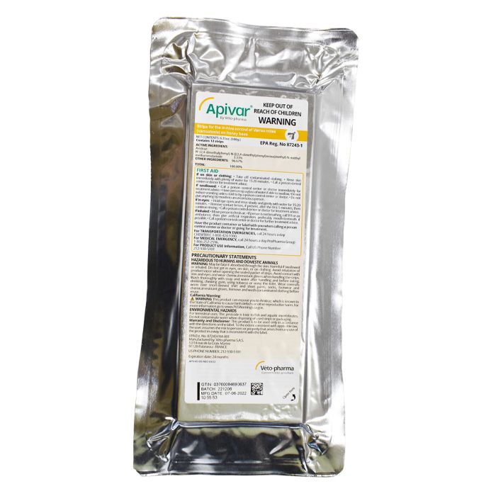 Apivar - 12 Strips