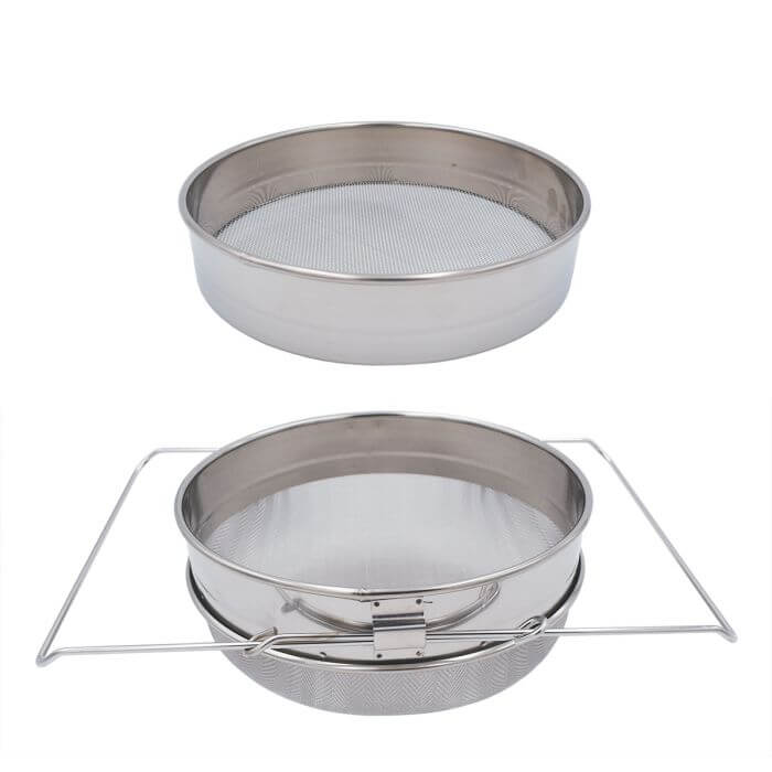 Double Sieve Stainless Strainer — view 2