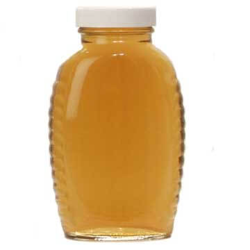 1 lb Queenline Jars with Lids — 24 Pack