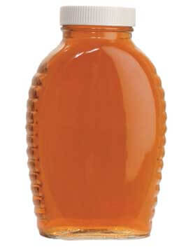 4 lb Queenline Jars with Lids — 6 Pack