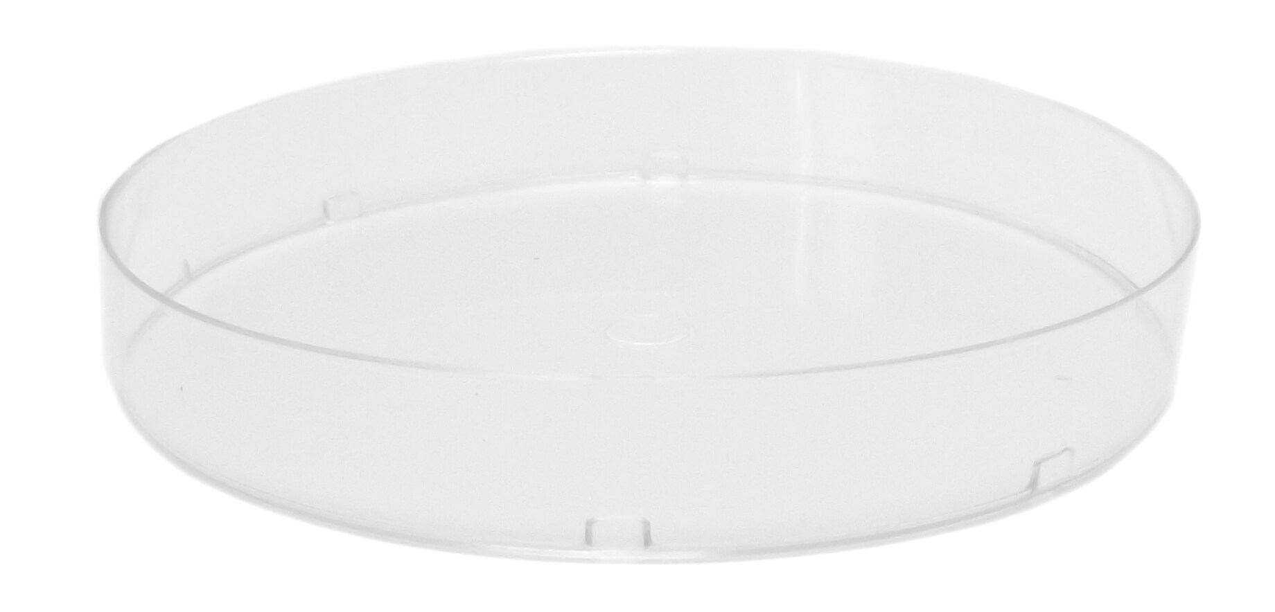 Round Section Plastic Clear Covers — 200 Pack